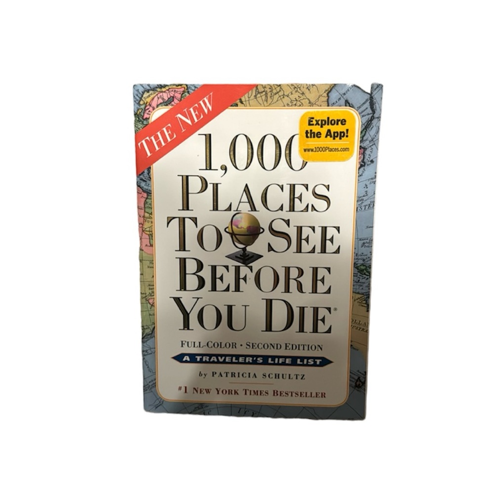 🔴 5/$25 Books 📖 1,000 Places to See Before You Die by Patricia Schultz
